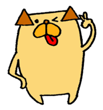 Growth diary of a dog and the chick sticker #4051954