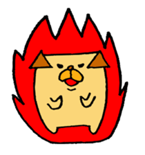 Growth diary of a dog and the chick sticker #4051959