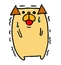 Growth diary of a dog and the chick sticker #4051977