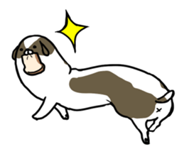 nagamenoinu sticker #4052045