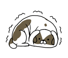 nagamenoinu sticker #4052056