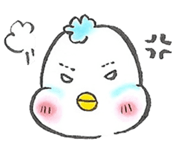 Michan bird by isasun sticker #4052270