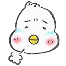 Michan bird by isasun sticker #4052272