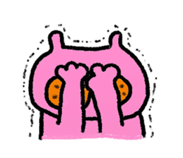 Cat of few words. sticker #4052672