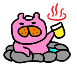 Cat of few words. sticker #4052680