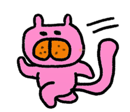 Cat of few words. sticker #4052684