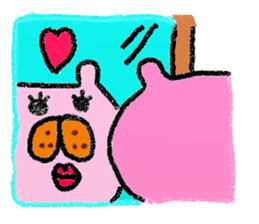 Cat of few words. sticker #4052687