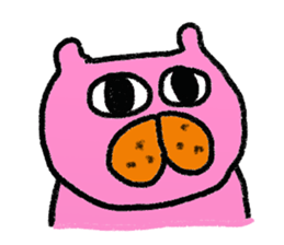 Cat of few words. sticker #4052694