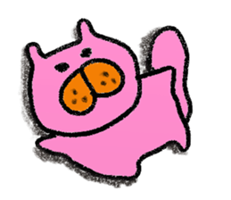 Cat of few words. sticker #4052698