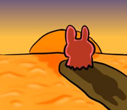 Usagi tako(Rabbit octopus) sticker #4053010