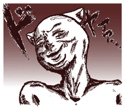 FREEDOM CAT,NEKO-OSSAN sticker #4053039