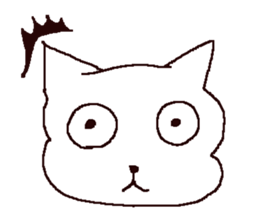 FREEDOM CAT,NEKO-OSSAN sticker #4053058