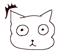FREEDOM CAT,NEKO-OSSAN sticker #4053058