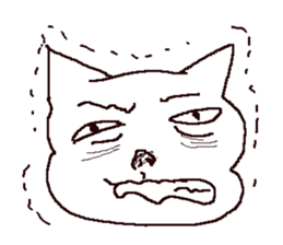 FREEDOM CAT,NEKO-OSSAN sticker #4053060