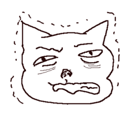 FREEDOM CAT,NEKO-OSSAN sticker #4053060