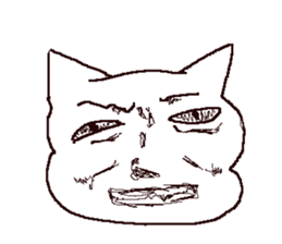 FREEDOM CAT,NEKO-OSSAN sticker #4053061