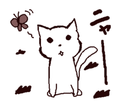 FREEDOM CAT,NEKO-OSSAN sticker #4053063