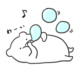 Sticker of super relax bear sticker #4053268