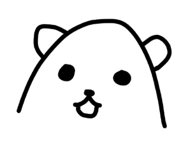 Bear scolding sticker #4053431