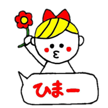 hinakichi girl sticker #4053780