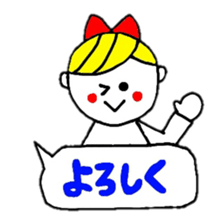 hinakichi girl sticker #4053781