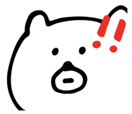 White Bear is very cute.Vol.2 sticker #4053926
