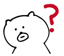 White Bear is very cute.Vol.2 sticker #4053927