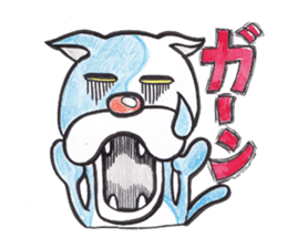 Cat nyanta Pleasant friends sticker #4054005