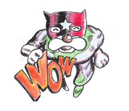 Cat nyanta Pleasant friends sticker #4054034