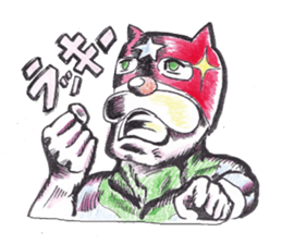 Cat nyanta Pleasant friends sticker #4054036