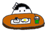 Playful Pretty RICE BALL sticker #4054169