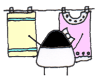 Playful Pretty RICE BALL sticker #4054174