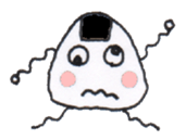 Playful Pretty RICE BALL sticker #4054185