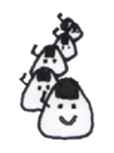 Playful Pretty RICE BALL sticker #4054192