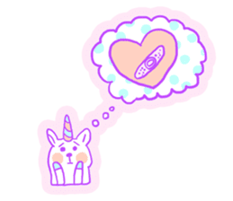 Dream girl and Unicorn sticker #4054701