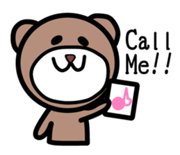 Campus life of the bear. sticker #4054904