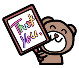 Campus life of the bear. sticker #4054906