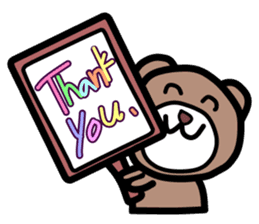 Campus life of the bear. sticker #4054906