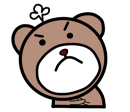 Campus life of the bear. sticker #4054909