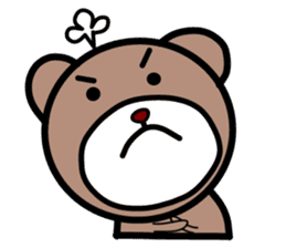 Campus life of the bear. sticker #4054909