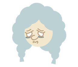 Clouds Sophie sticker #4055028