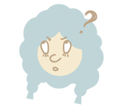 Clouds Sophie sticker #4055037