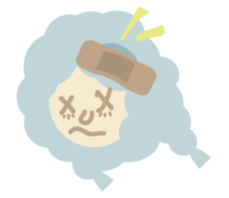 Clouds Sophie sticker #4055041