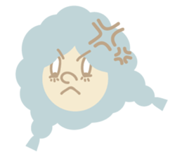 Clouds Sophie sticker #4055053