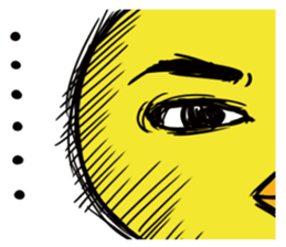 Chick of a thick face sticker #4055699
