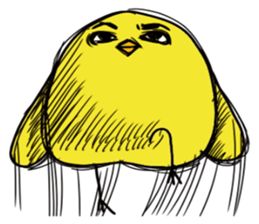 Chick of a thick face sticker #4055710