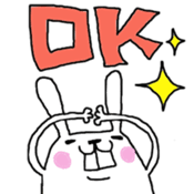 nu-n usagi sticker #4056162