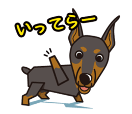 iinu - Doberman sticker #4056273