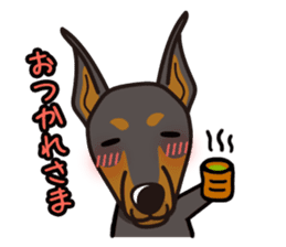 iinu - Doberman sticker #4056284