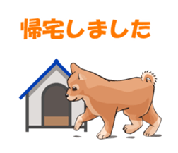 mini-Shiba Inu sticker #4056810